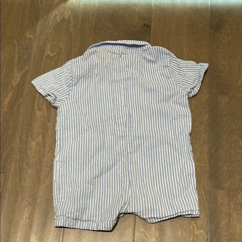 DKNY 3-6M Romber blue stripes 100%Cotton